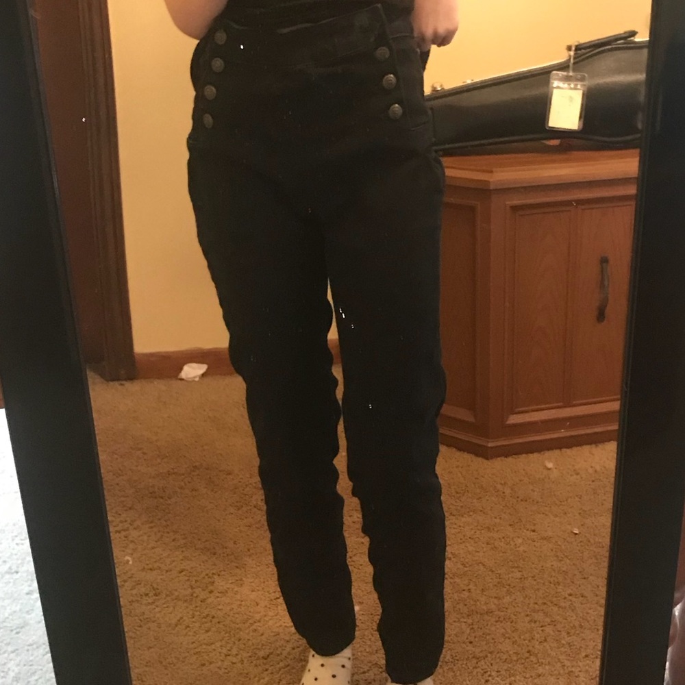 Black High Waisted Jeans